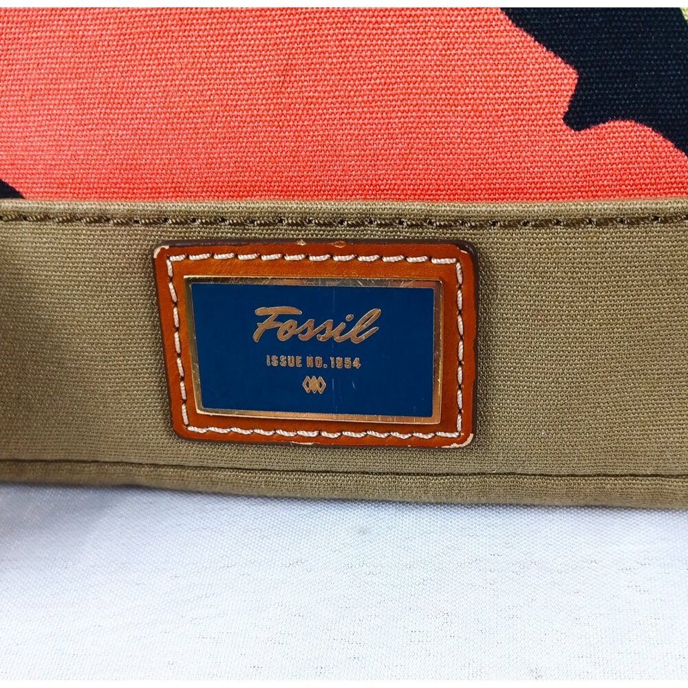 Fossil Crossbody Bag East West Satchel Purse - Picture 2 of 16